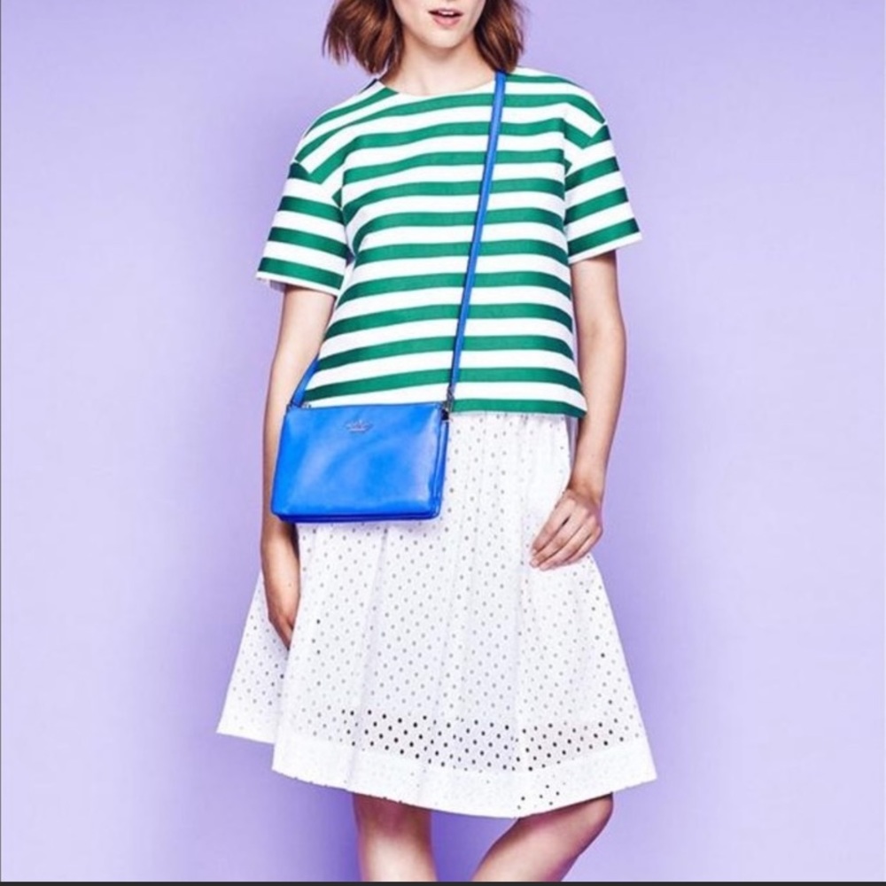 BCBGMaxazria, white eyelet skirt, size 4